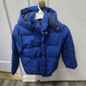 Ralph Lauren Kids Royal Blue Puffer Jacket